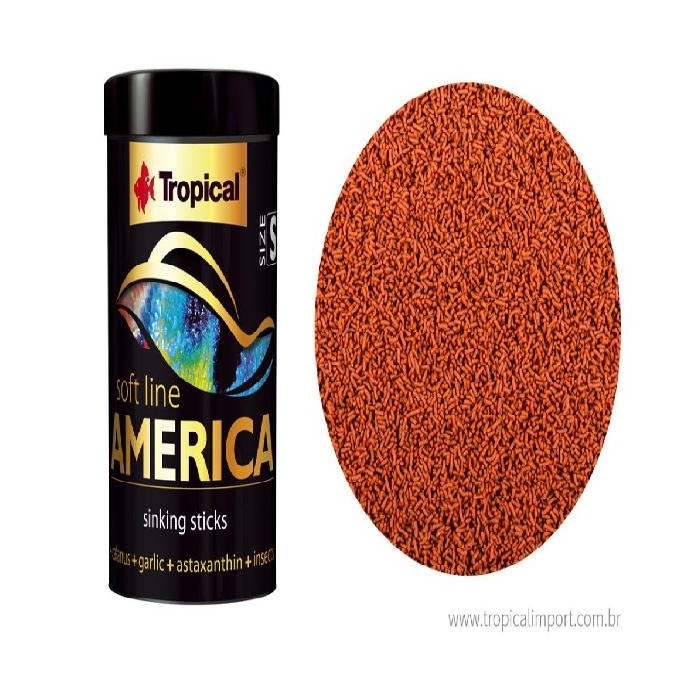 Ração Soft Line America Size S 140gr
