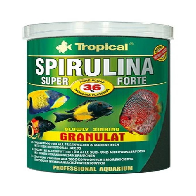 Ração Spirulina Super Forte Granulat 150gr