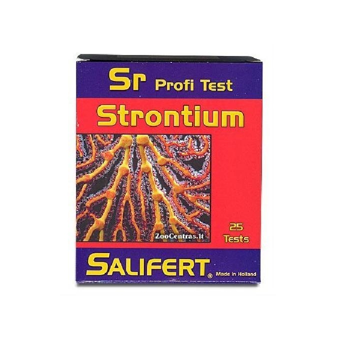 Teste strontium prof salifert