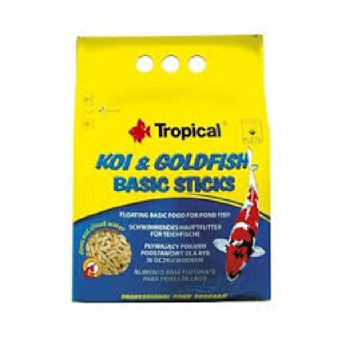 Ração Pond Koi Basic Sticks 1,6kg