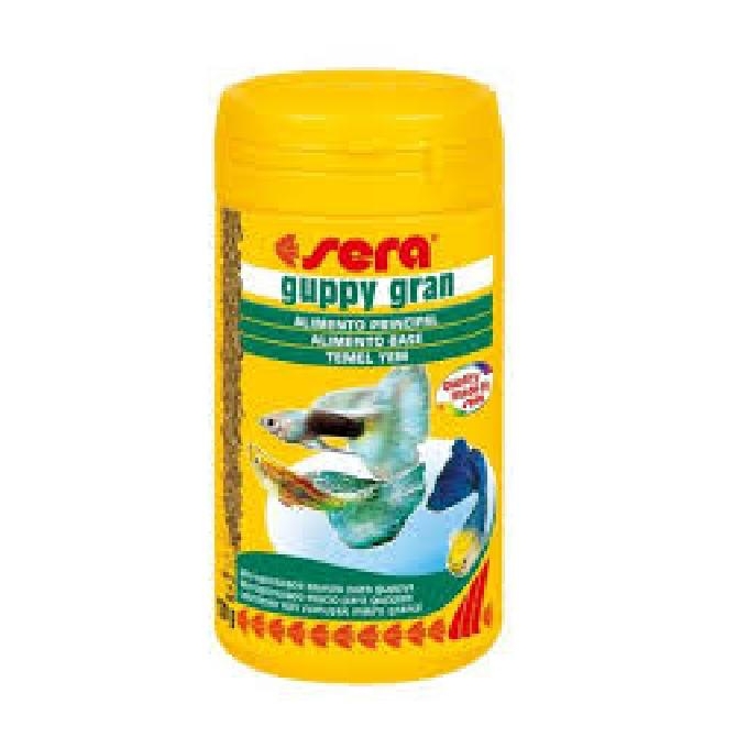 Ração Sera Guppy Gran 120 Gr