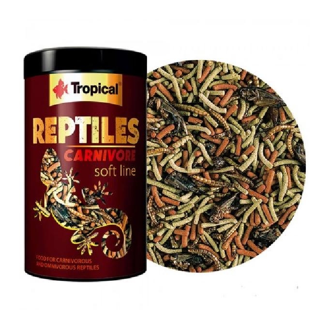 Ração Soft Line Reptile Carnivore 65gr