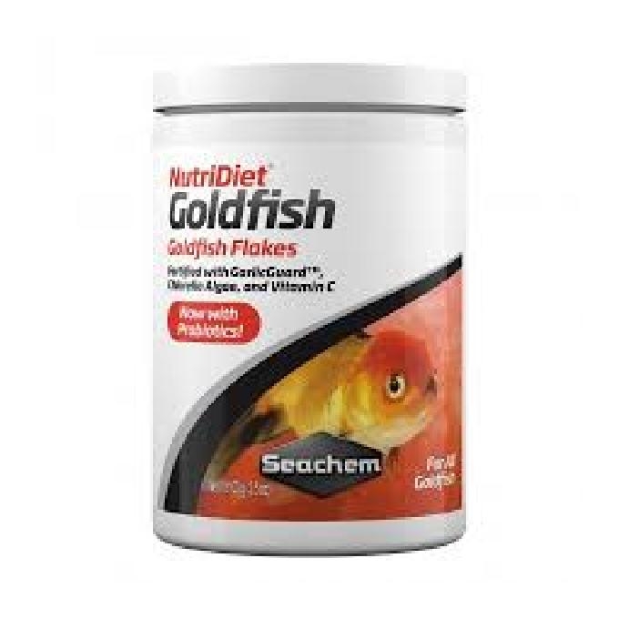 racao seachem goldfish flakes 30gr