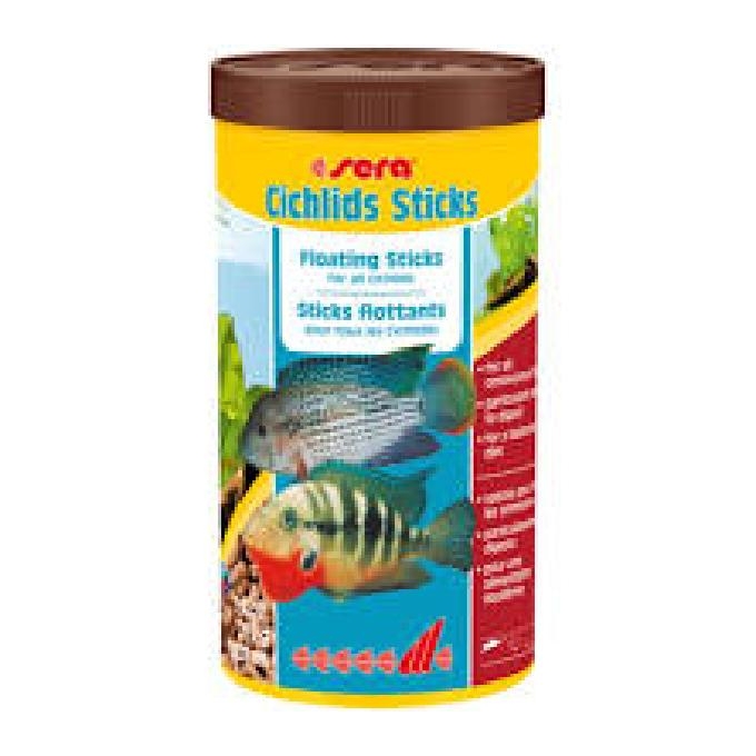 Ração Sera Cichlids Sticks 210 Gr