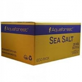 SAL AQUAFOREST SEA SALT 25KG CAIXA