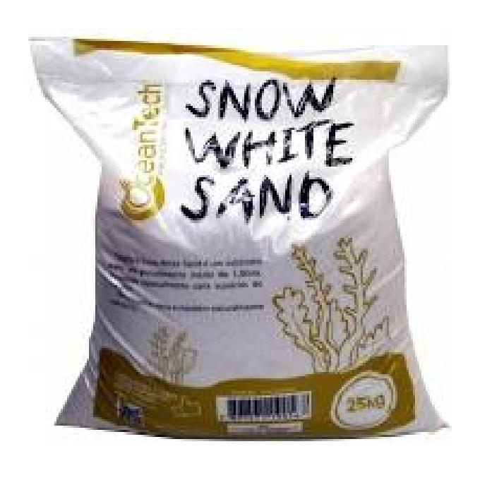 CASCALHO OCEANTECH AREIA SNOW WHITE 25KG 