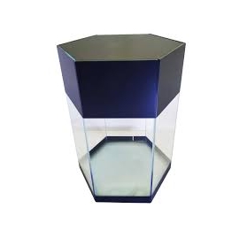 Aquário Bocal Sextavado Grande