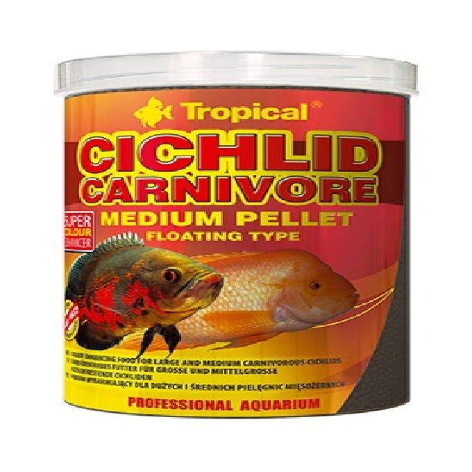 Racao cichlid carnivore medium pellet 1