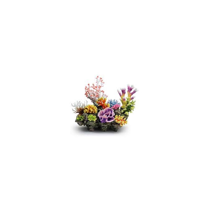 Enfeite Resina Coral Art Flores
