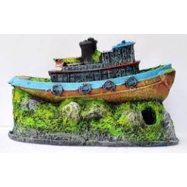 Enfeite Barco Rebocador Gr