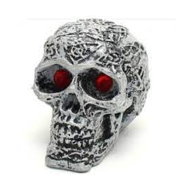 Enfeite Caveira Red Eyes