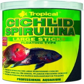 Racao cichlid spirulina large sticks 75