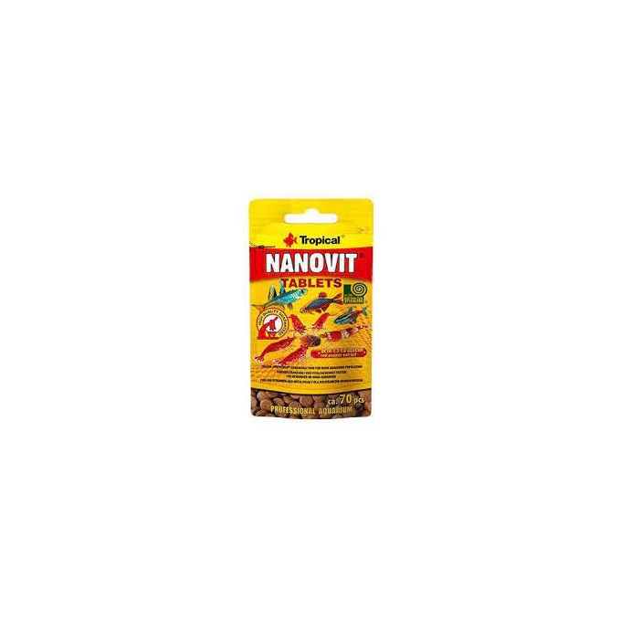 racao nanovit tablets sache 70 pcs