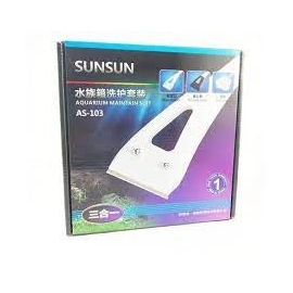 kit limpeza sunsun as-103 80cm c/rede