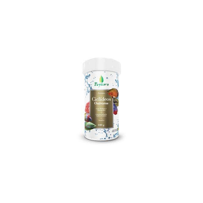 racao poytara ciclideos onivoros 100gr