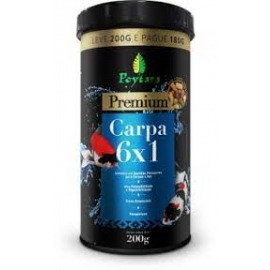 racao poytara carpa 6x1 200gr
