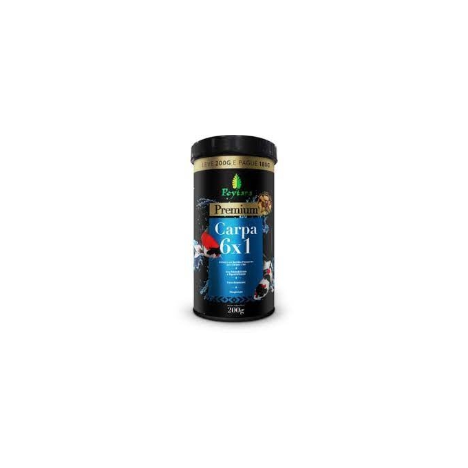 racao poytara carpa 6x1 200gr