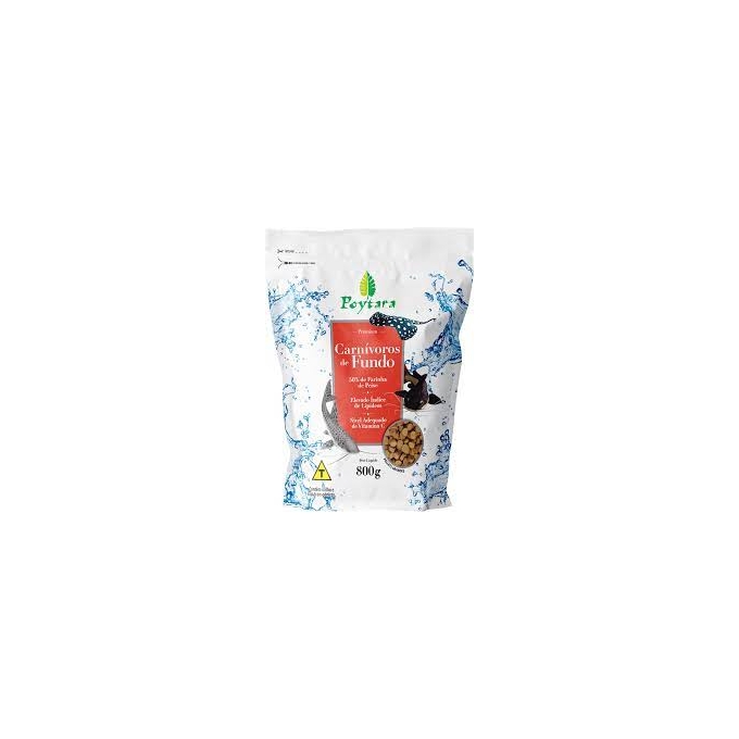 RACAO POYTARA CARNIVOROS SUPERF 800GR