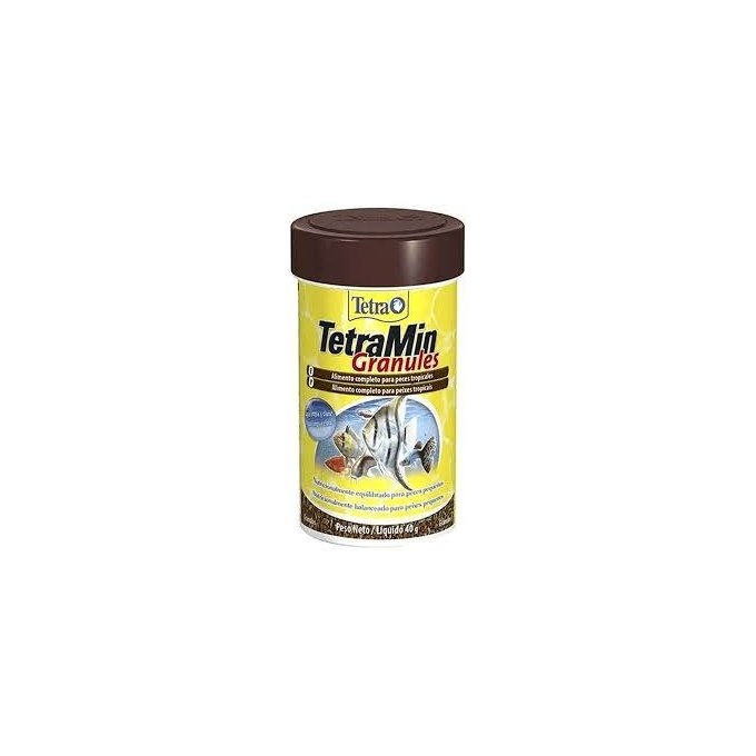 racao tetra min granules 40gr