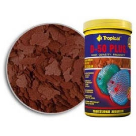 Ração Discus D-50 Plus Flakes 50gr