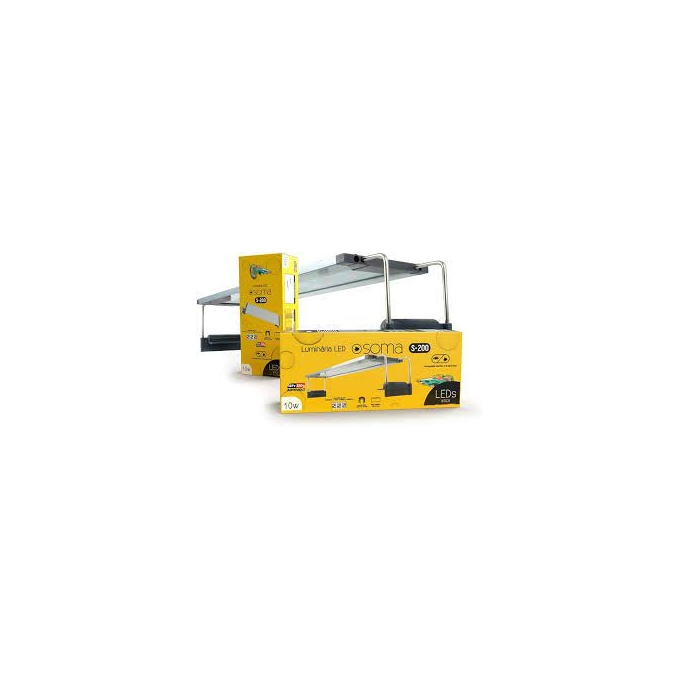 lum led soma s-200 10w wrgb autovolt  