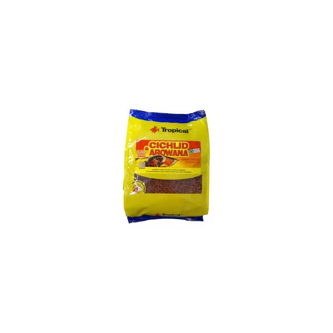 racao cichlid arowana large sticks 750gr