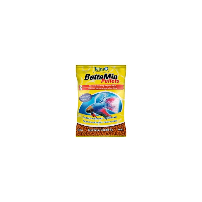 RACAO TETRA BETTAMIN PELLETS 04GR