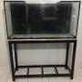 aquario 120x50x60cm c/bota/estrutura/preto