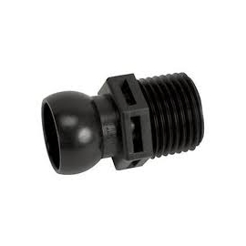LOC LINE TUBO FLEXIVEL CONECTOR MPT 3/4 PRETO COD R270854