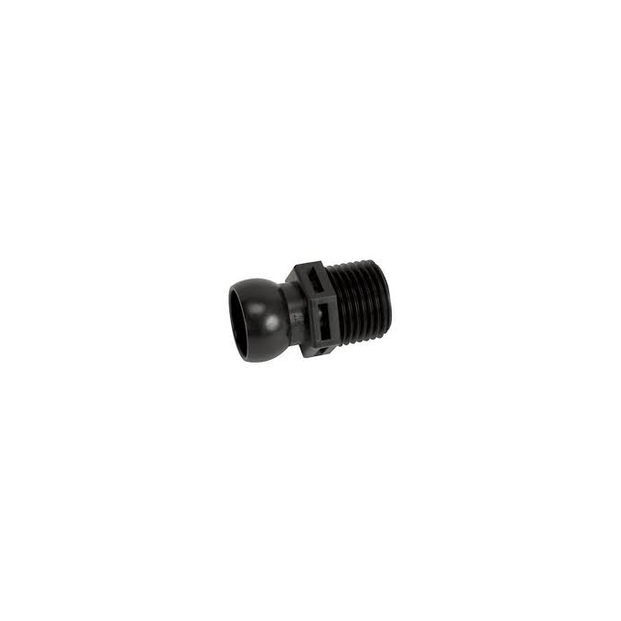 LOC LINE TUBO FLEXIVEL CONECTOR MPT 3/4 PRETO COD R270854