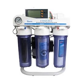 filtro ro/di 4 estagio mantis 100 gpd c/tds/bomba press