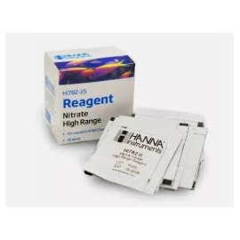 HANNA NITRATE KIT REAGENTE 25 TESTES/FAIXA ALTA HI782-25