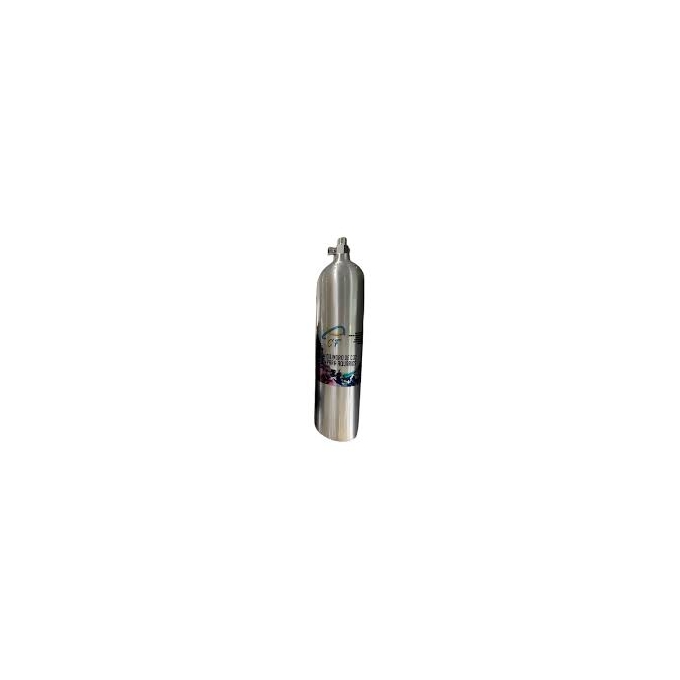 kit co2 cilindro 2l/valvula reguladora cf