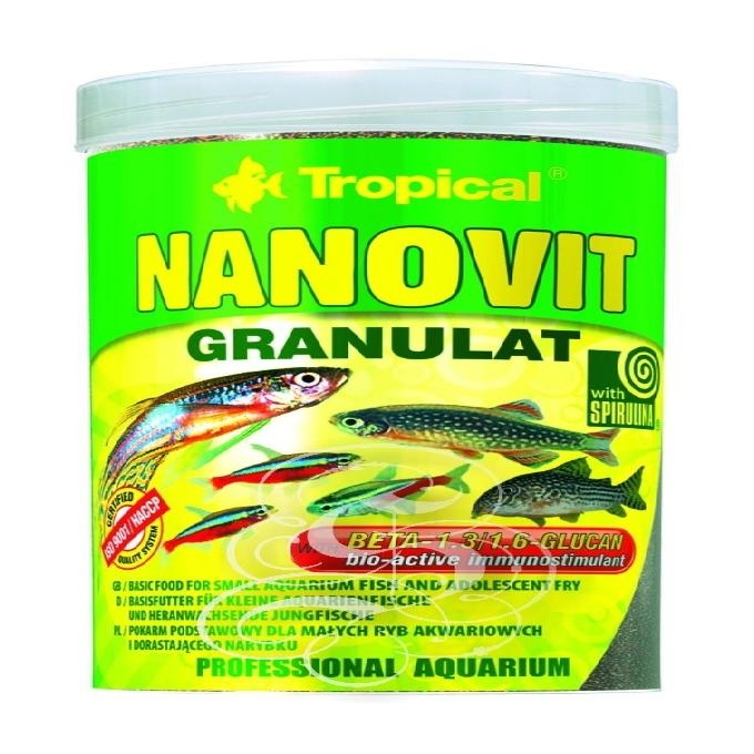 Racao nanovit granulat 70 gr